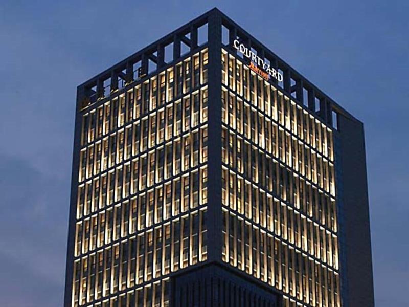 Courtyard By Marriott Shanghai Jiading Bagian luar foto